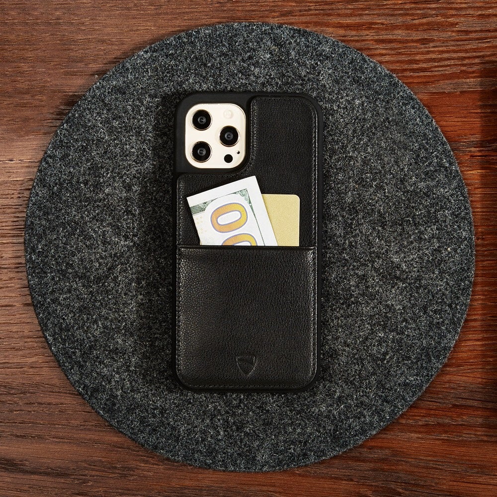 Stylish iPhone 13 Leather Sleeve